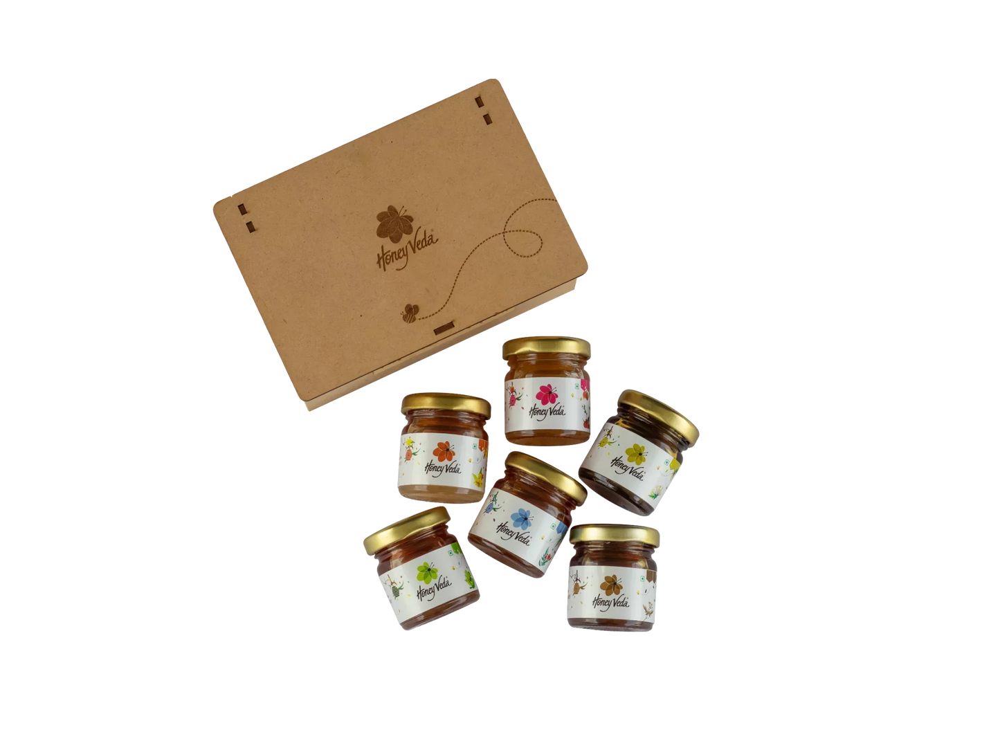HoneyVeda Raw Honey Gift / Taster Box
