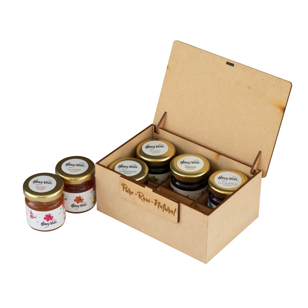 HoneyVeda Raw Honey Gift / Taster Box