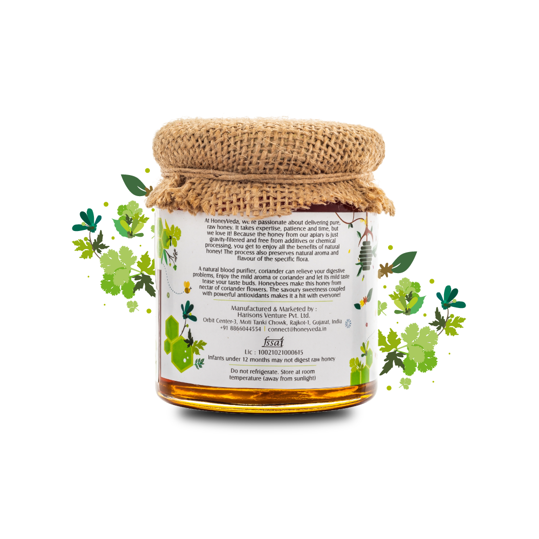 Coriander Raw Honey