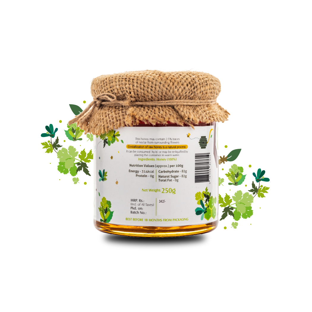 Coriander Raw Honey