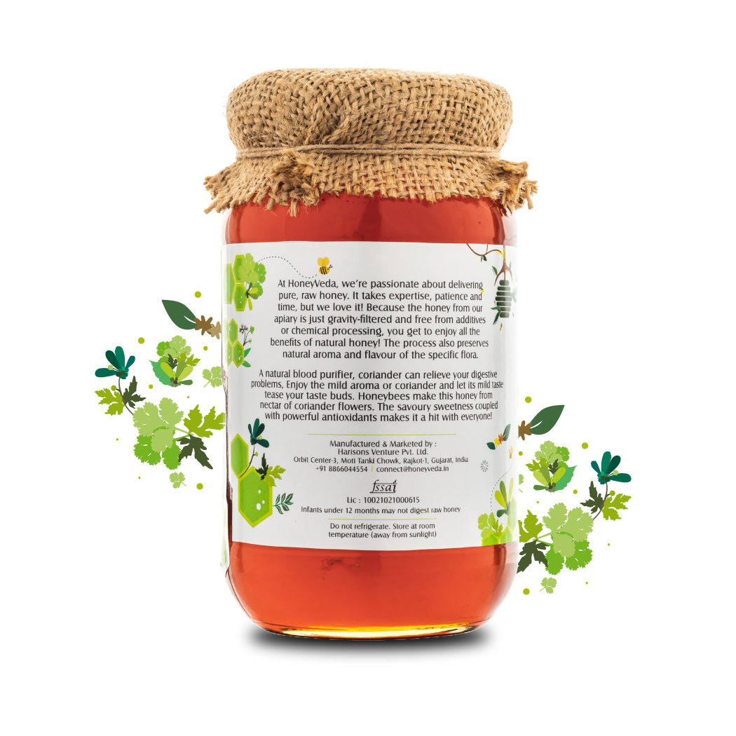 Coriander Raw Honey