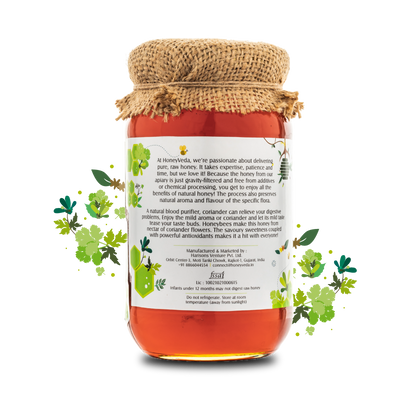 Coriander Raw Honey