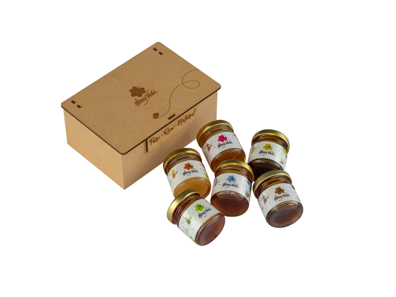HoneyVeda Raw Honey Gift / Taster Box