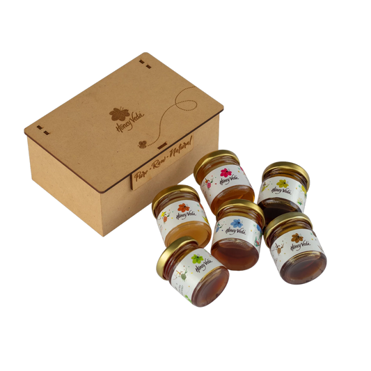 HoneyVeda Raw Honey Gift / Taster Box