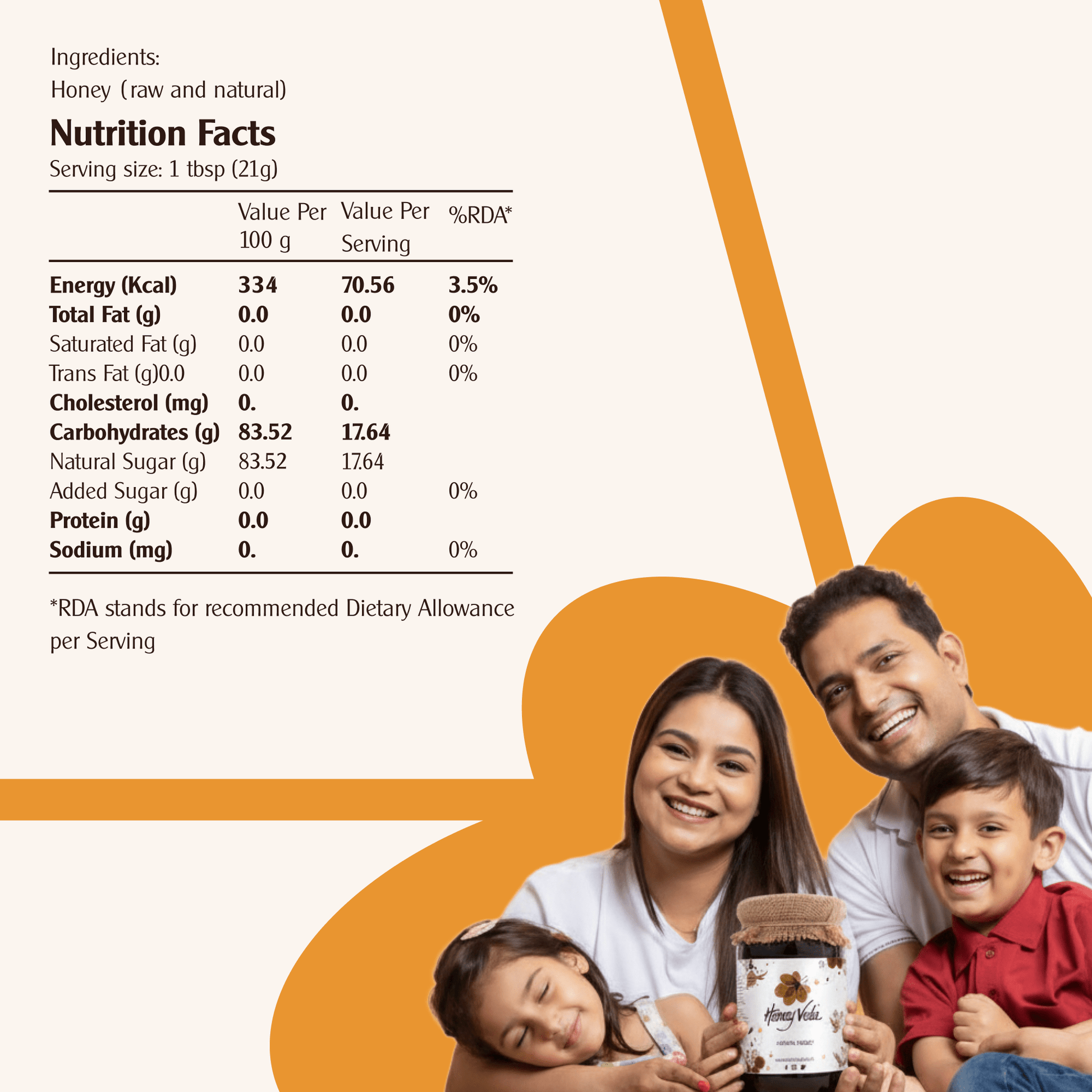 Ajwain Farm Honey - HoneyVeda