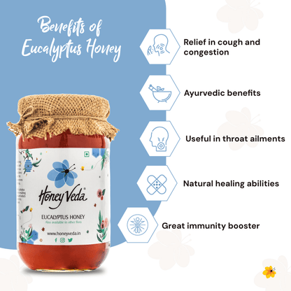 Eucalyptus Honey - HoneyVeda