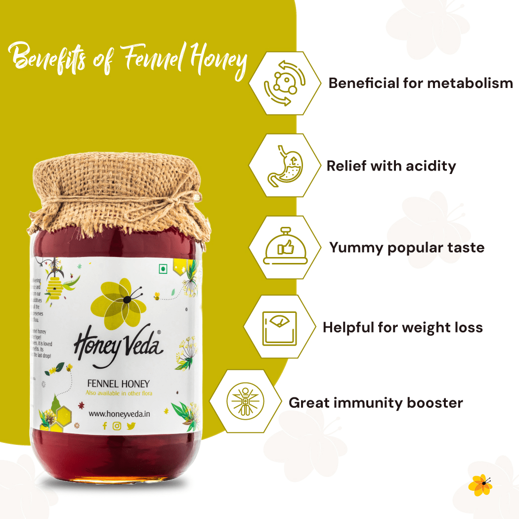 Fennel Farm Honey - HoneyVeda
