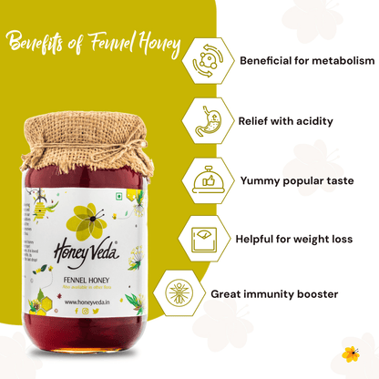 Fennel Farm Honey - HoneyVeda