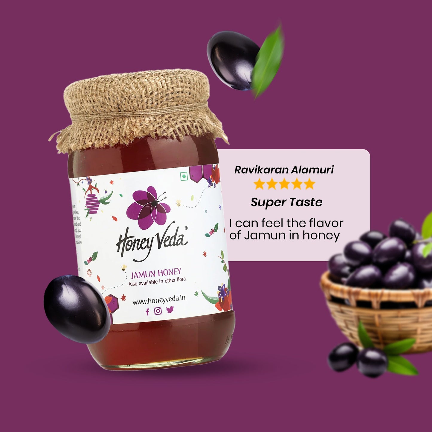 Jamun Honey - HoneyVeda