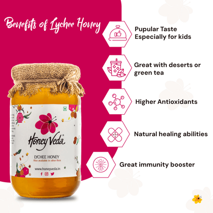 Lychee Orchard Honey - HoneyVeda