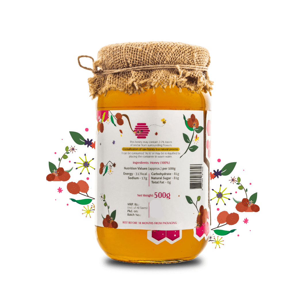 Lychee Orchard Honey - HoneyVeda