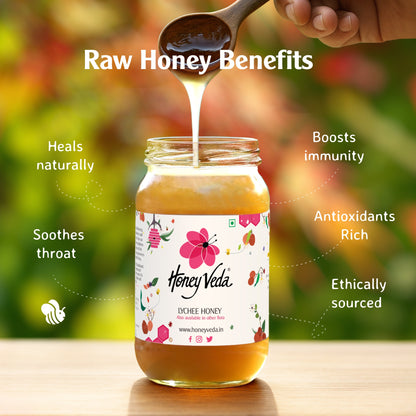 Lychee Orchard Honey - HoneyVeda