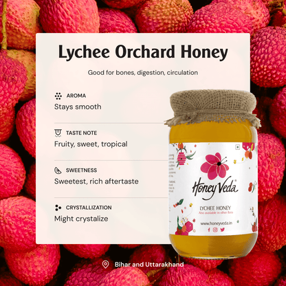 Lychee Orchard Honey - HoneyVeda